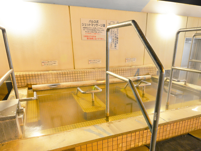 パルスジェットマッサージ風呂