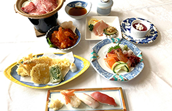 個人盛宴会の料理例